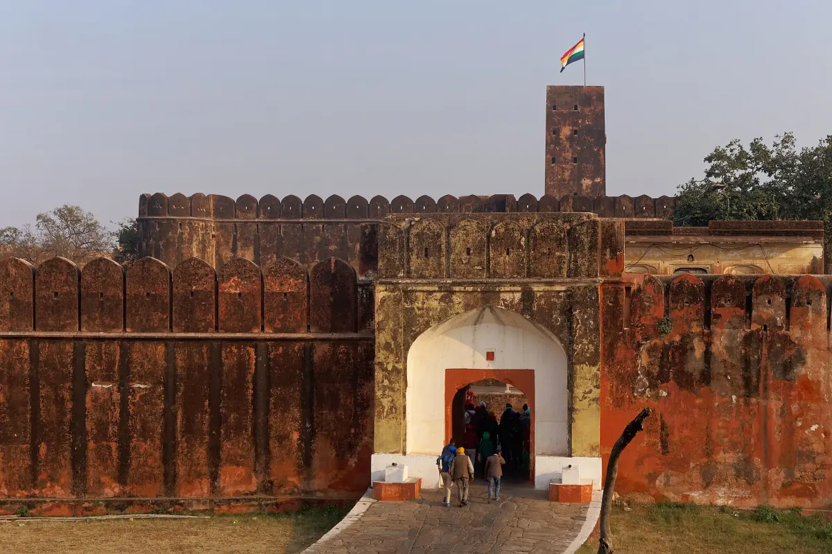A gate of Jaigarh Fort